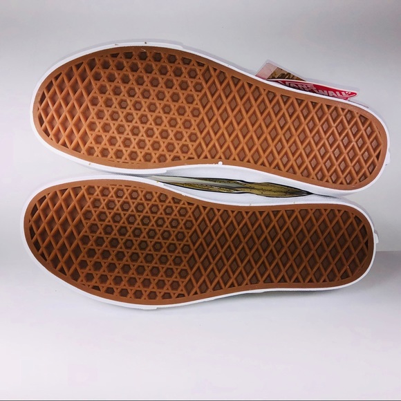 Vans Classic Slip On Vincent van Gogh Skull Shoes - Picture 8 of 8